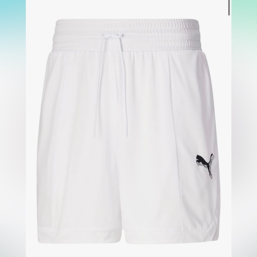 Puma Women's Foundation Short Puma White Large New‎ With Tags